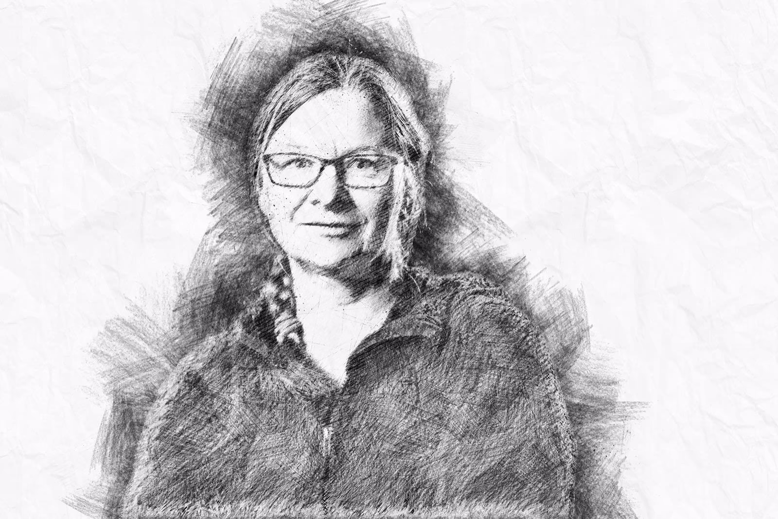 PORTRAIT SKIZZIERT 050