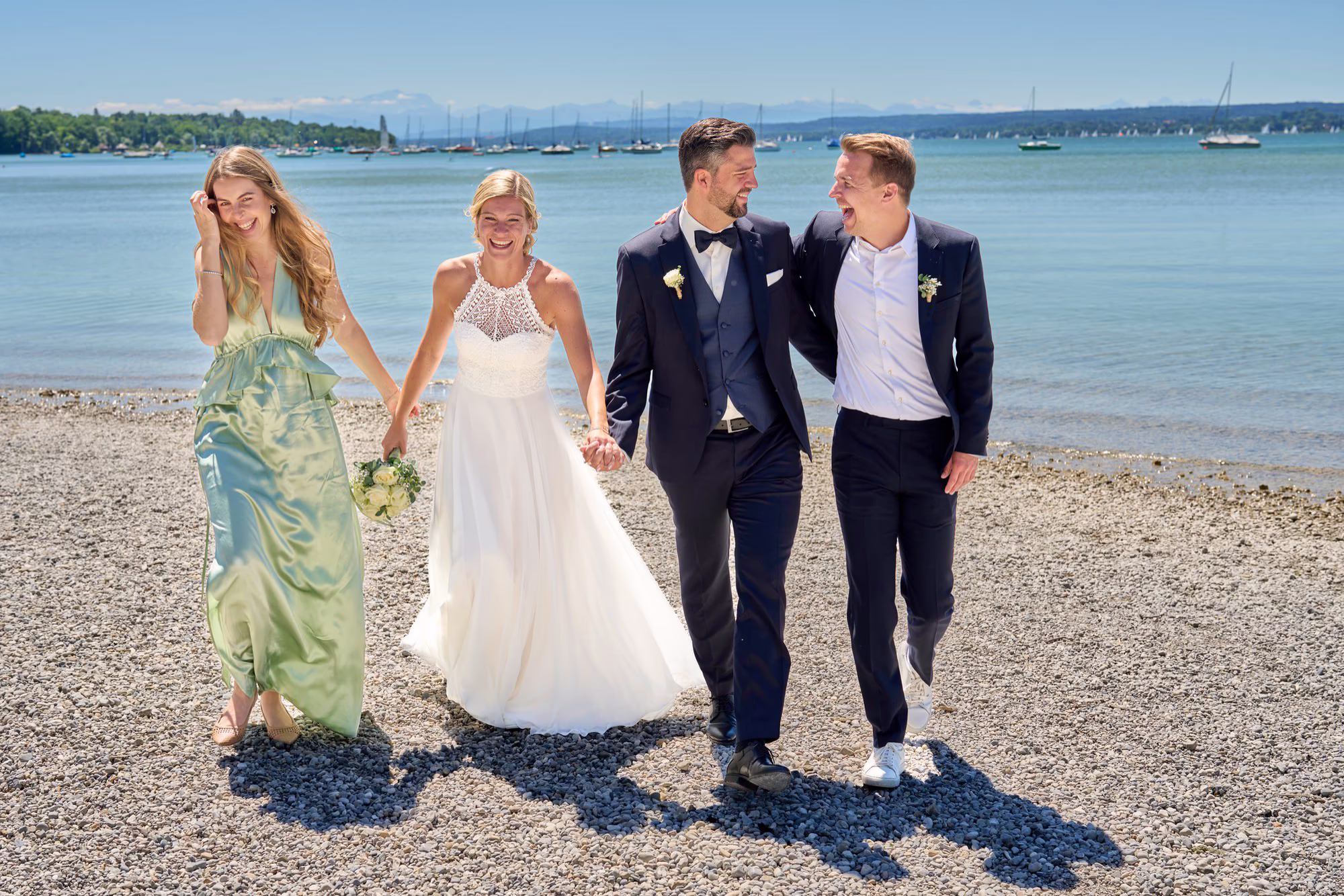 Sesión romántica en la naturaleza - Fotógrafo de bodas Gilching