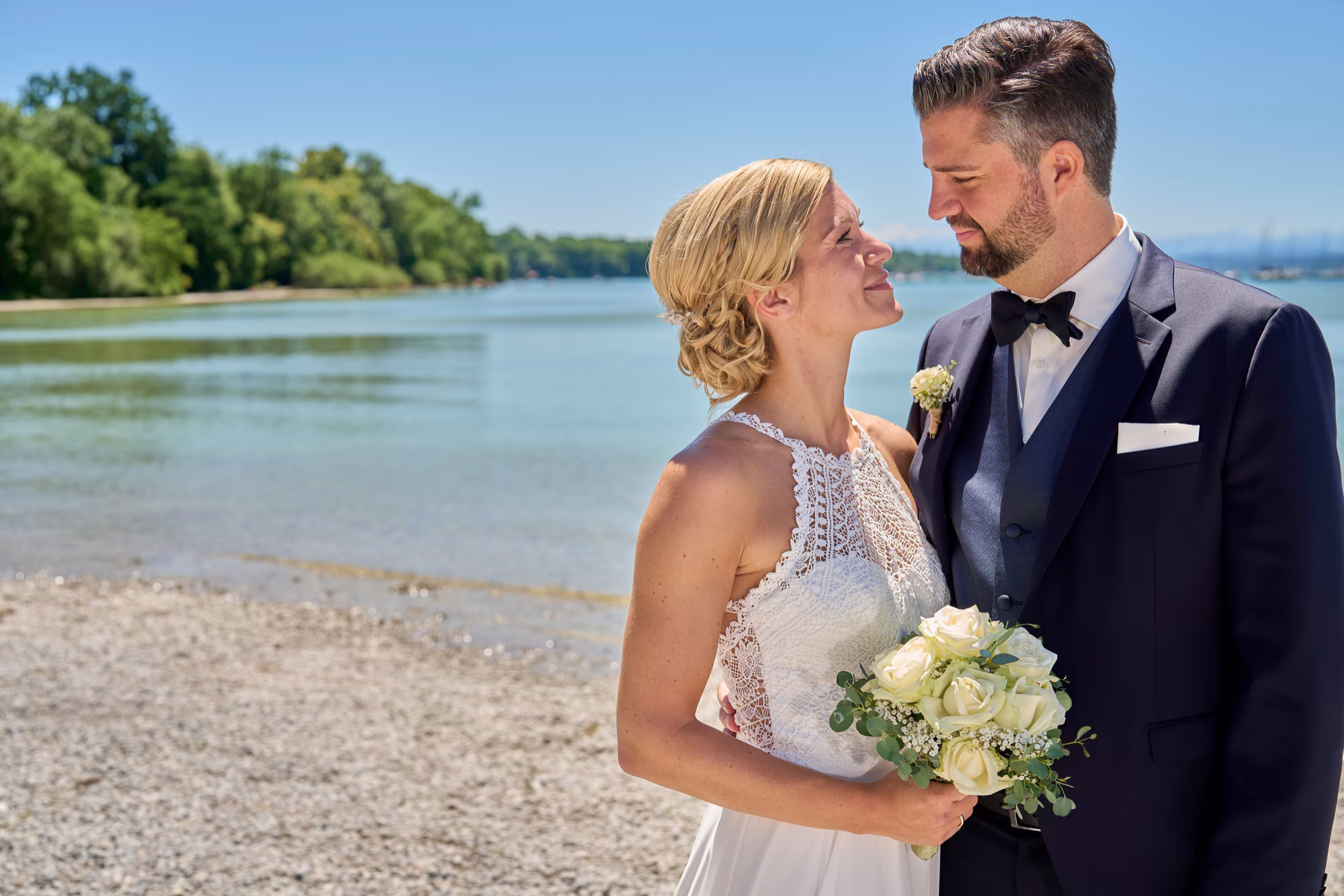 Fotos de boda naturales al aire libre - Fotografía en Gilching