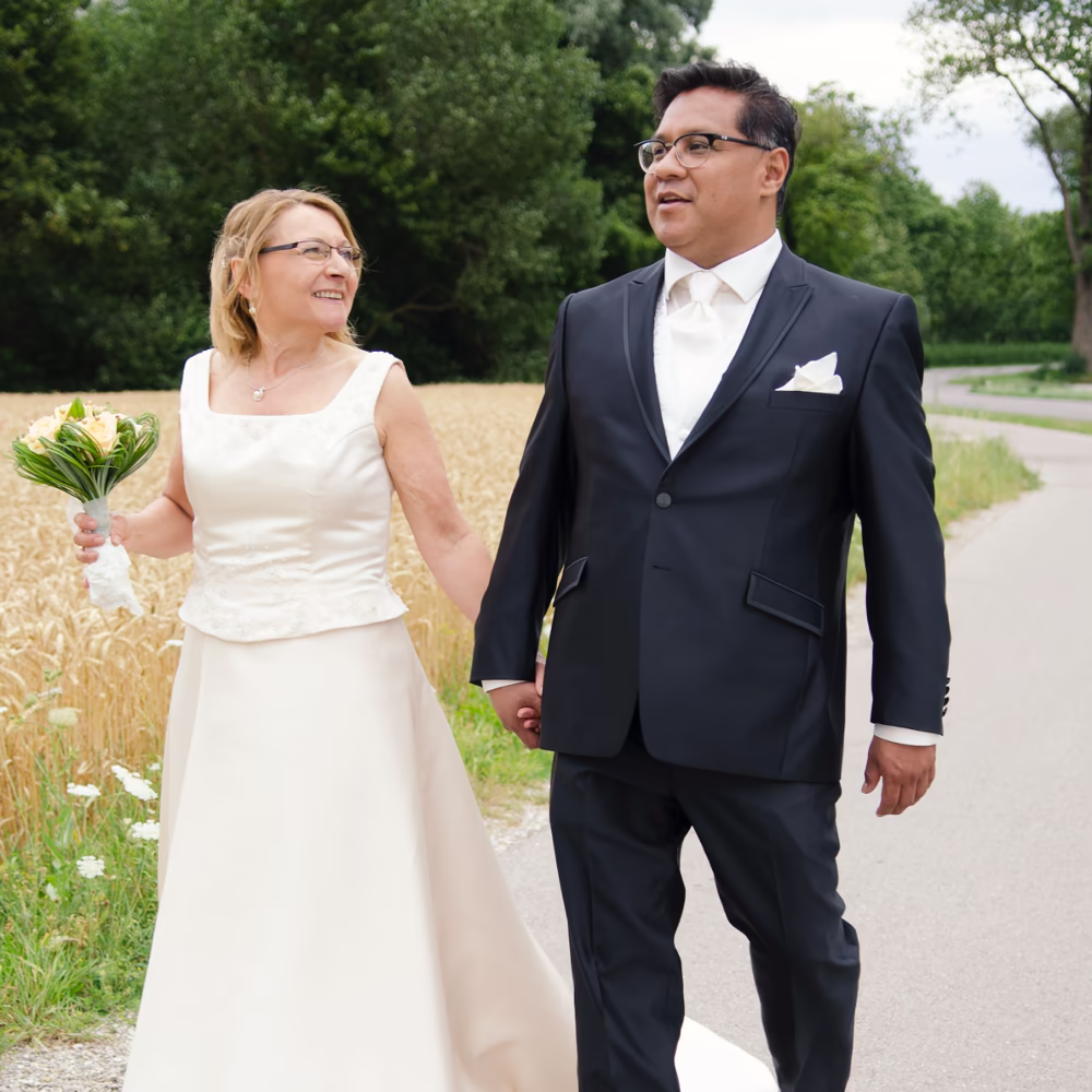 Roswitha and Edgar wedding
